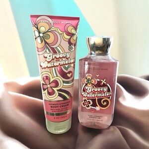 🆕Groovy Watermelon Body Cream and Shower Gel